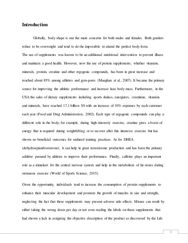 Protein research paper protein comparison